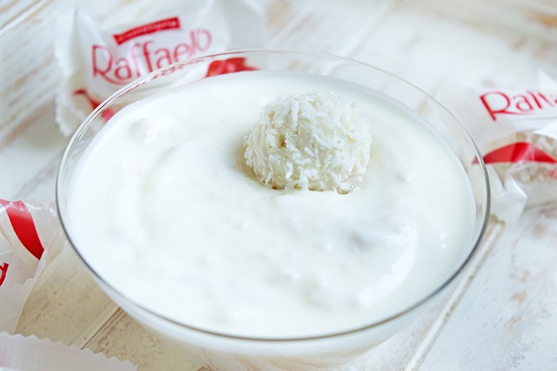 Raffaello-Joghurt-Mousse
