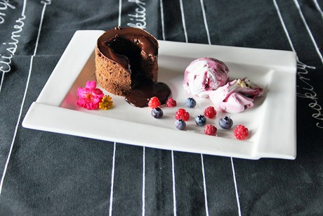 Schoko-Lava-Dessert