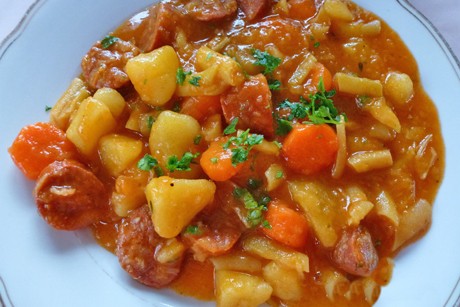 Chorizo-Gemüse-Eintopf