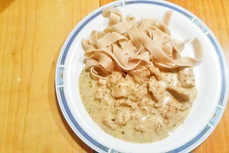 Kräutergeschetzeltes