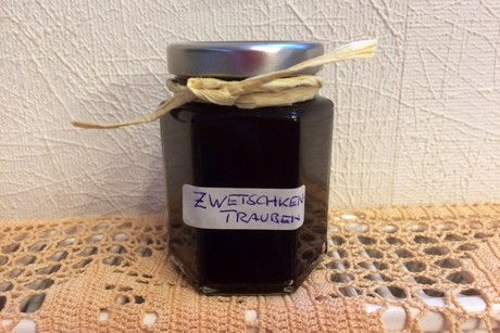 Zwetschgen-Trauben Marmelade
