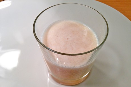 Melonen-Johannisbeer-Shake
