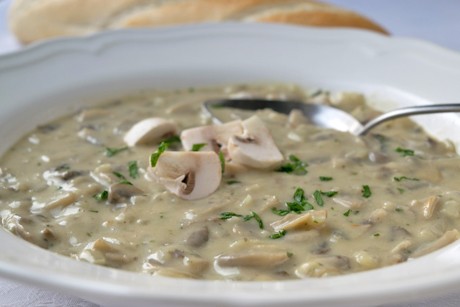 Pikantes Champignonragout