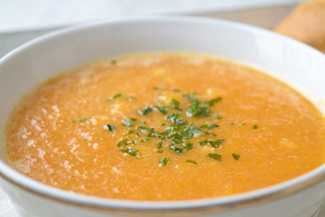 Burgenländische Kürbiscremesuppe