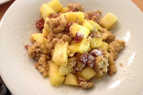Apfel-Dattel-Rührei