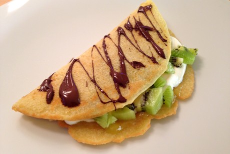 Kiwi-Pfannkuchen