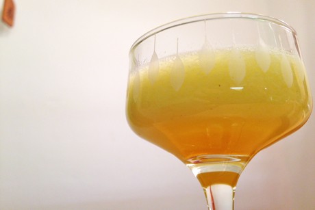 Kiwi-Birnen-Shot