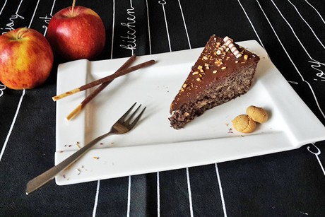Mohn-Apfel-Torte