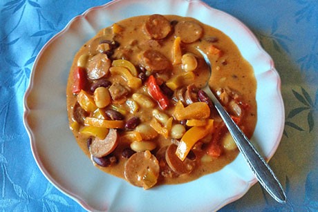 Bohnengulasch
