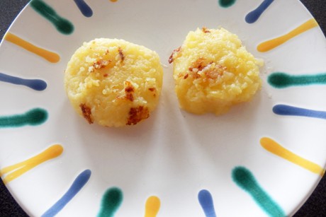 Kartoffeltaler als Beilage
