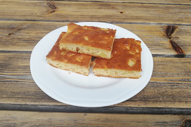 Apfel Bananen Kuchen