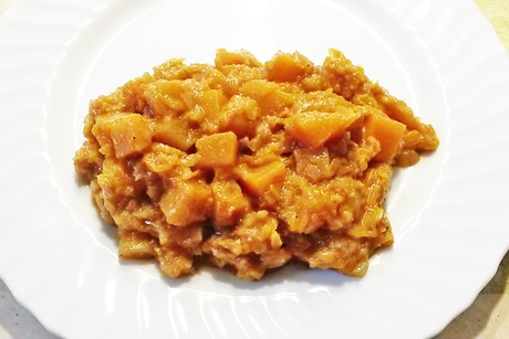 Kürbis mit Curry