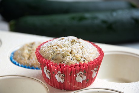 Sauerrahm-Zucchini-Muffins