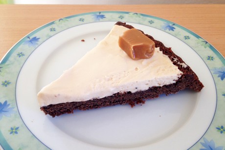 Schokokuchen mit Karamellcreme