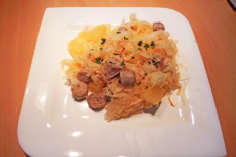 Sauerkraut-Pfanne