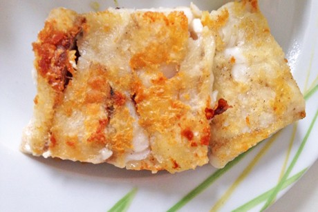 Fisch paniert mit Maizena