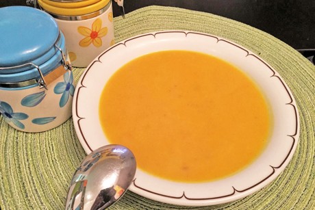 Kürbiscremesuppe