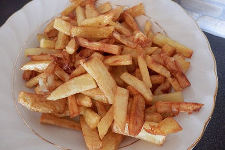 Selbstgemachte Pommes