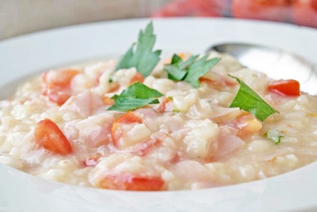 Porree-Risotto