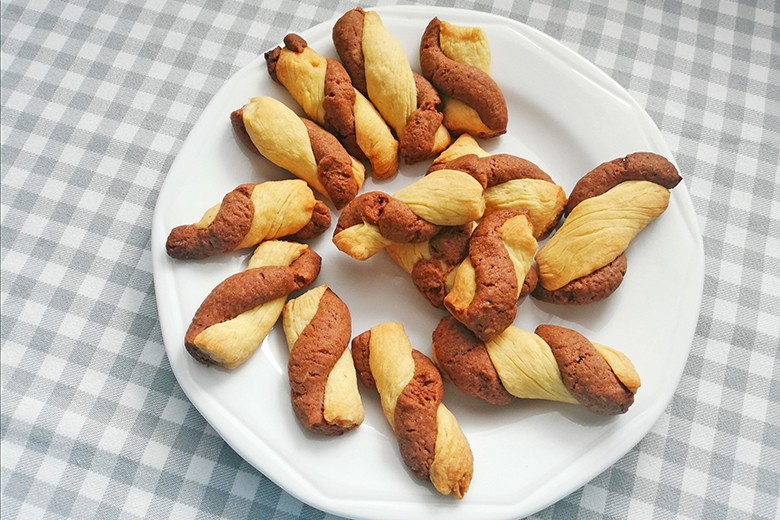 Vanille-Schokostangerl