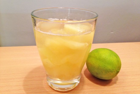 Ananas-Melonen-Kompott