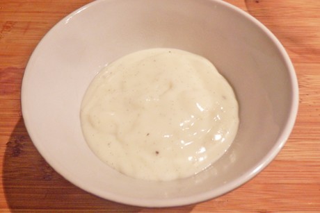 Selbstgemachter Vanillepudding