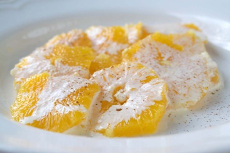 Orangen-Zimtsalat