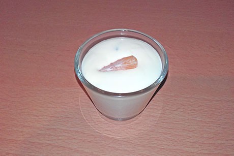 Joghurtcreme mit Früchten