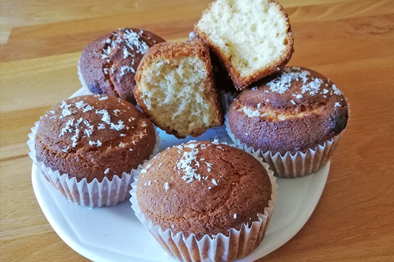 Kokos-Joghurt-Muffins