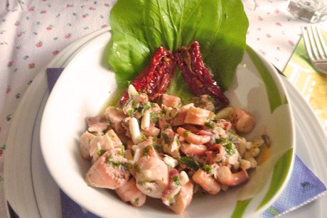 Meeresfrüchte-Salat
