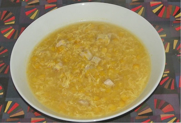 Chinesische Maissuppe
