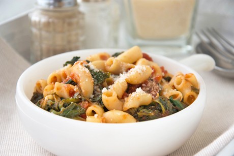 One Pot mit Spinat