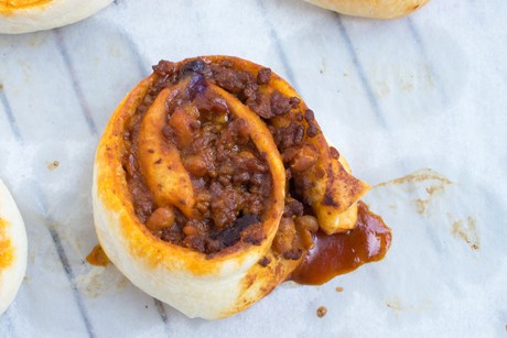 Mexikanische Blätterteigschnecken