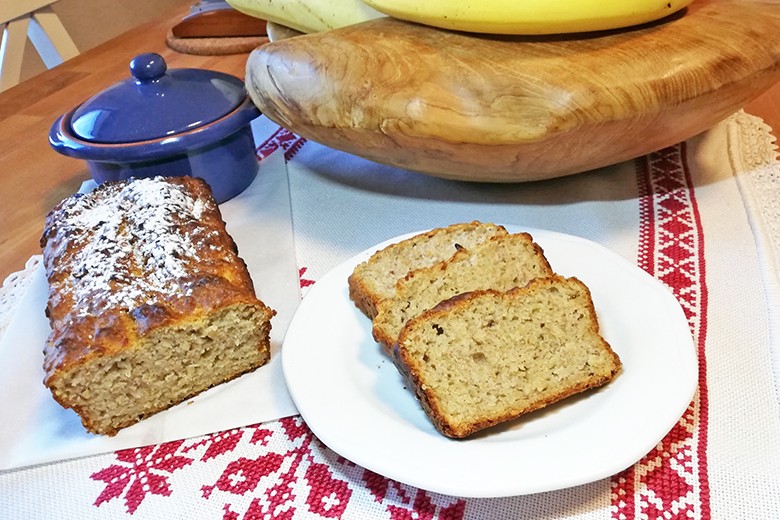 Bananen-Haferflocken-Kuchen