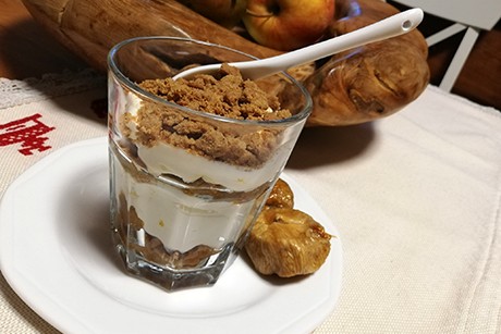 Feigen-Spekulatius-Dessert