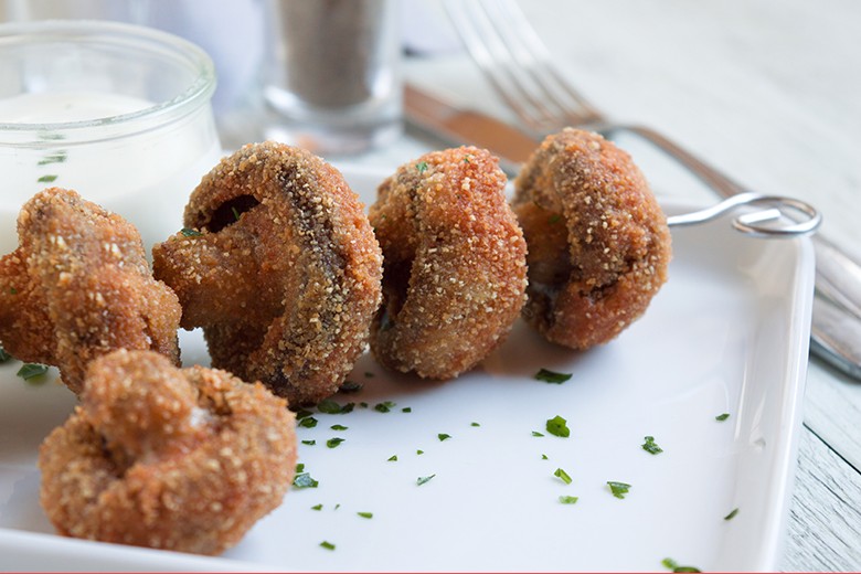 Champignon-Spieße