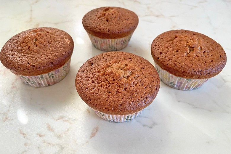 Nutella-Mandel-Muffins