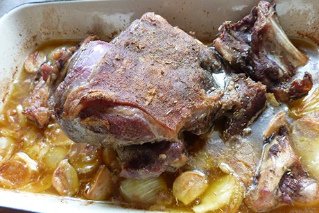Lamm-Bauernbraten
