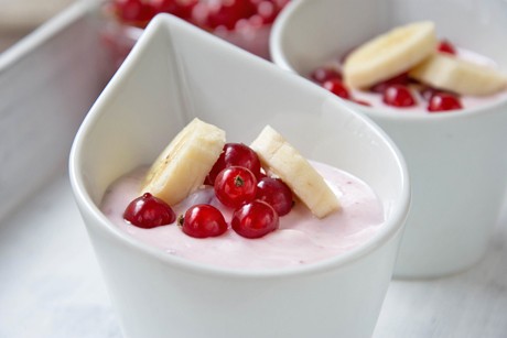 Banane-Ribisel-Joghurt