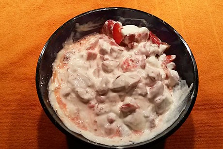 Erdbeerdessert