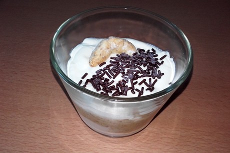 Vanillekipferldessert