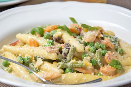 Schupfnudeln mit Gemüsesauce