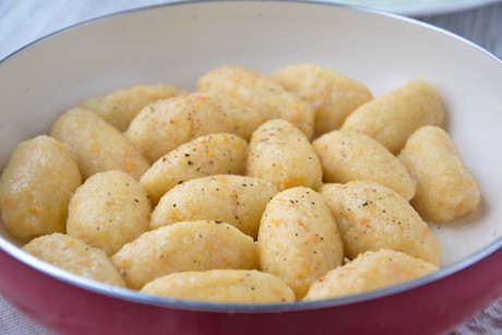 Kürbisnockerl
