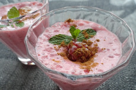Mandarinen-Beeren-Smoothie
