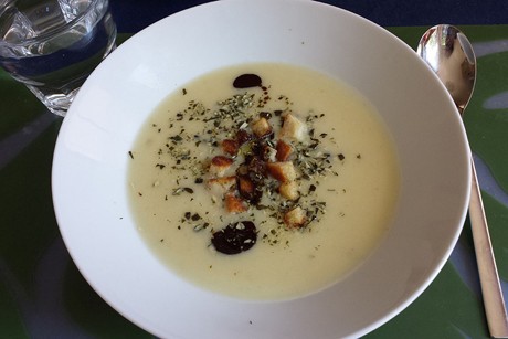 Kürbiscremesuppe