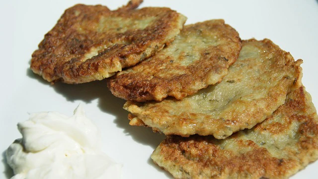Frittierte Kr&auml;uterkartoffeln