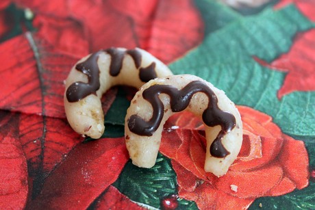 Orangen-Marzipan-Kipferl