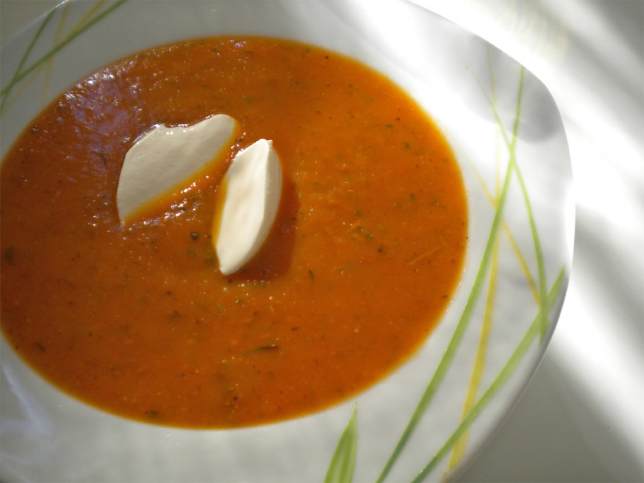 Tomaten-Kartoffelsuppe