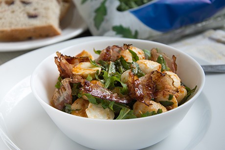 Gnocchi Salat mit Rucola