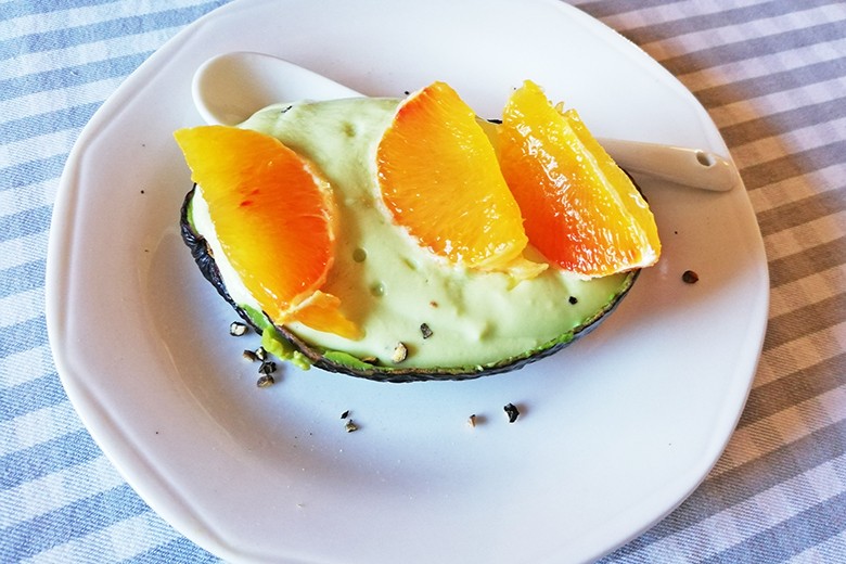 Gefüllte Avocado